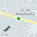 OpenStreetMap - 100 Avenue Gaston Roussel, Romainville, Seine-Saint-Denis, Île-de-France, France